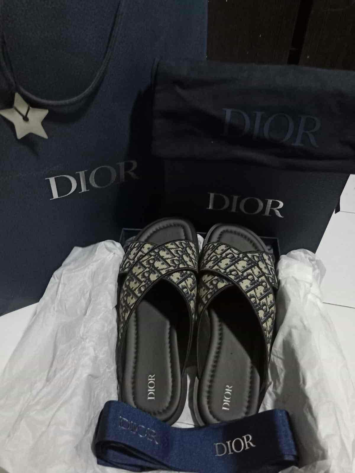 Dior Aqua Sandal 'Dior Oblique - Beige Black' 3SA093ZGM-H961 Dior Aqua Sandal 'Dior Oblique - Beige Black' 3SA093ZGM-H961